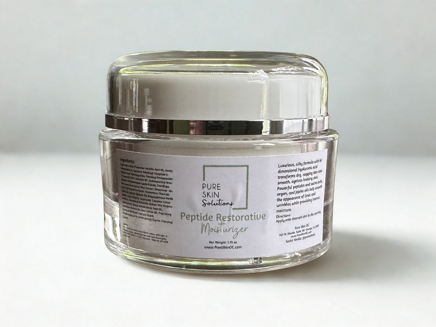 Pure Skin Solutions Peptide Restoration Moisturizer