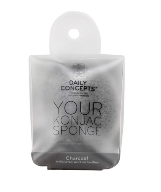 Konjac Sponge- Charcoal