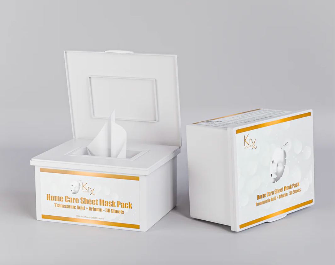 KrX Tranexamic + Arbutin Home Care Masks